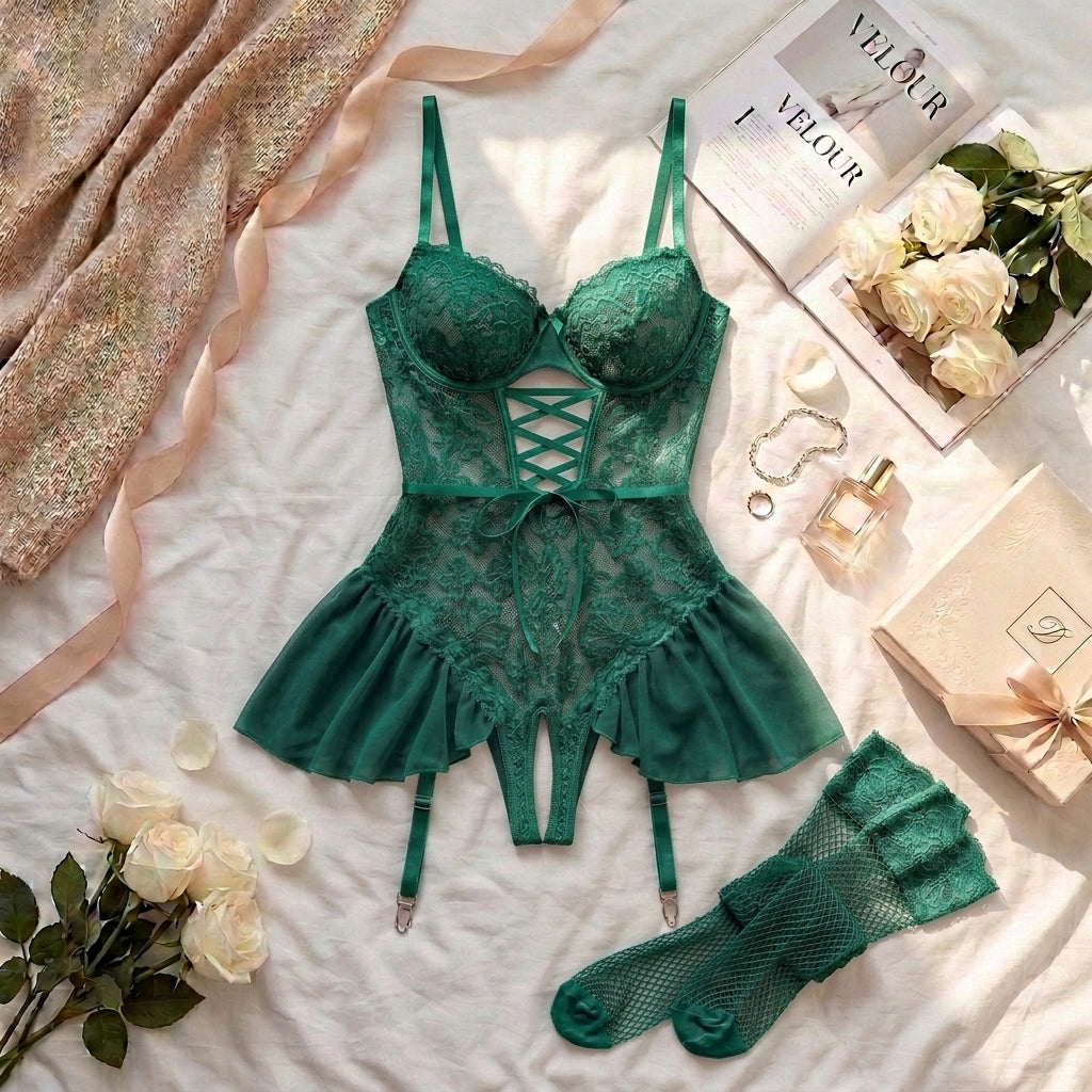Velvet Temptation Bodysuit