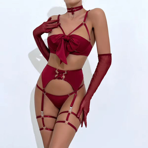 Midnight Muse 5-Piece Lingerie Set