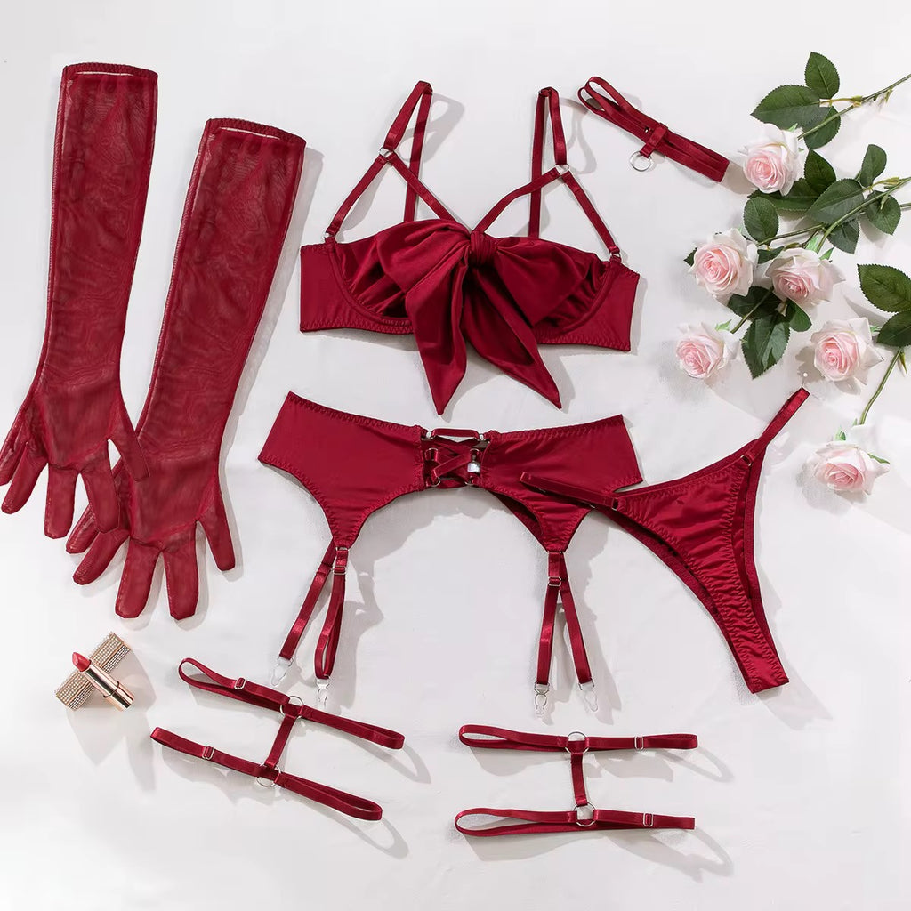 Midnight Muse 5-Piece Lingerie Set